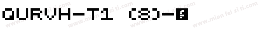 QURVH-T1 (8)字体转换